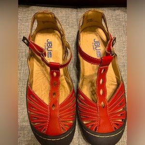 T strap Jambu casual flats with memory foam